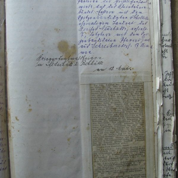 Opis uroczystego odsłonięcia pomników ofiar I wojny światowej w Dziedzicach i Smolarni