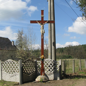 Poświęcenia krzyża w Smolarni