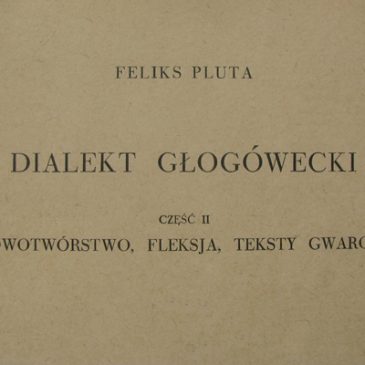 Dwugłoska „eł” w dialekcie głogóweckim